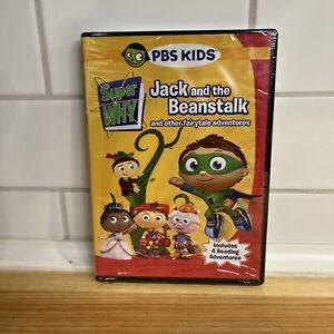 Super Why - Jack and the Beanstalk and Other Fairytale Adventures (DVD,2009) PBS