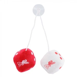 Liverpool FC Official Red & White Car Dice 6cm x 6cm BNWT COYR!!!!!!!!π΄π΄π΄π΄ - Picture 1 of 8