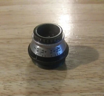 Lente 1" para câmera de filme Victor f/2.7 Focus - Imagem 1 de 4