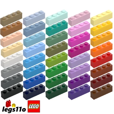 LEGO 3010 - Pack of 1x 2x 4x 8x - NEW Brick 1x4 - choose colour - image 1 of 3