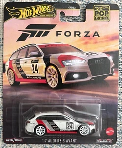 HOT WHEELS PREMIUM POP CULTURE FORZA 2017 AUDI RS 6 AVANT - Picture 1 of 2