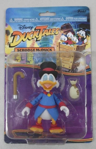 Duck Tales Scrooge McDuck Action Figure Funko Disney New Sealed Cover