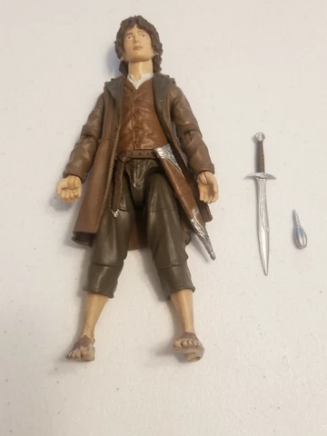 Diamond Select The Lord of The Rings Frodo Baggins Action Figure 7" Scale Loose Cover