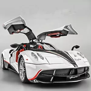 1:18 Pagani Huarya Roadster Diecast Model Car Collectible Sound&Light Toy NEW - Picture 1 of 9