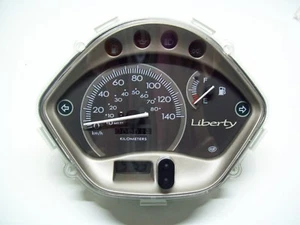 ARMATURENBRETT KILOMETERZÄHLER PIAGGIO LIBERTY 125cc. 2009 bis 2012 / 140 km/h NEU - Bild 1 von 3