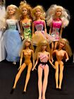 Vintage Barbie Dolls-7 Dolls- 1966 To 1999