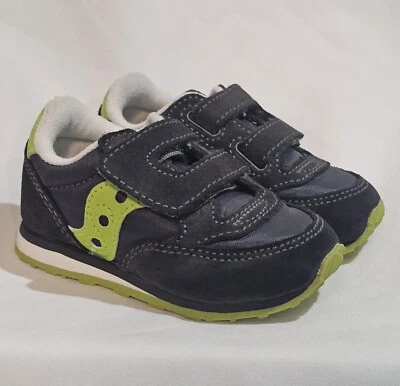 Tênis *EUC* SAUCONY Baby Athletic Sporty Jazz H&L tamanho EUA 5M - Imagem 1 de 4