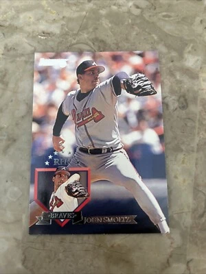 1995 Donruss - #461 John Smoltz Baseball Card 9P - Image 1 of 2