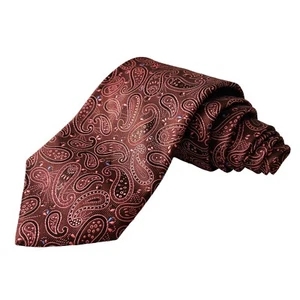 Corbata de seda Ted Baker negra naranja azul cachemira nueva con etiquetas $85 - Imagen 1 de 6