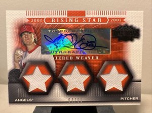 2007 Topps Triple Threads Rising Star #142 Jered Weaver 84/99