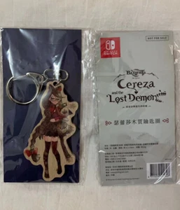 Bayonetta Origins Cereza Demonio Perdido Acero Llavero Colección Juego Regalo - Imagen 1 de 4