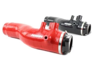 Perrin PSP-INT-424RD 3" Red Turbo Inlet Hose for 15-21 Subaru WRX/Forester XT - Picture 1 of 3