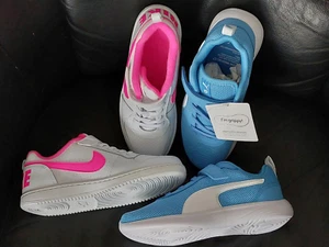 Nike und Puma Sneaker 2 Paar Schuhe Gr. 34/21,5 cm und 34,5/21 cm NEU - Bild 1 von 20