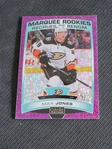 2019-20 OPC O-PEE-CHEE PLATINUM MAX JONES #167 #ed 329/399 VIOLET ROOKIE RC - Picture 1 of 2