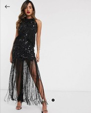 laura star embellished maxi dress