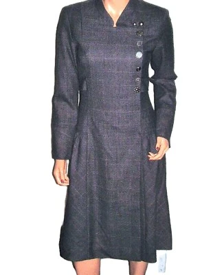 Vestido Traje Lana Gris Vintage S Foto 1 de 4