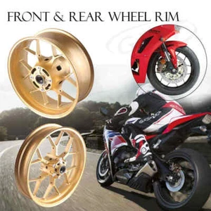 Motorcycle Front+Rear Wheel Rim Gold for Honda CBR 1000RR 2012 2013 2014-2016 15 - Picture 1 of 6