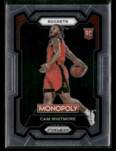 2023-24 Panini Prizm Monopoly #31 Cam Whitmore Houston Rockets - Picture 1 of 2