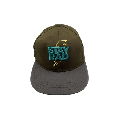 Stay Rad классный детский бейсбольная кепка - старый темно-синий бейсболки оливковый зеленый шляпа - один размер - Изображение 1 из 4