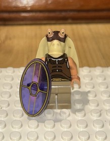 LEGO Star Wars Gungan Soldier Minifigure Printed Head SW0302 7929 9509