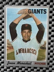 1970 Topps #210 Juan Marichal San Francisco Giants MLB Baseball Card - Picture 1 of 2