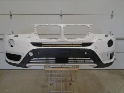 2015,2016,2017 BMW X3 Front Bumper w/Parking Sensor Holes (OEM) 1UPD Foto 1 de 4