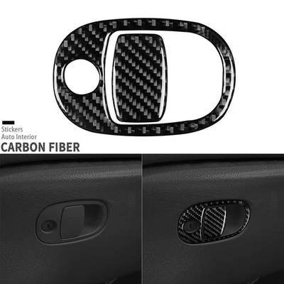 Real Carbon Fiber Co-pilot Glove Box Switch Trim For Chevrolet Trailblazer 02-09 - Изображение 1 из 4