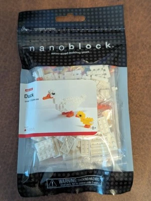 Conjunto de blocos de construção nanobloco pato 110 peças NBC 021 - Imagem 1 de 2