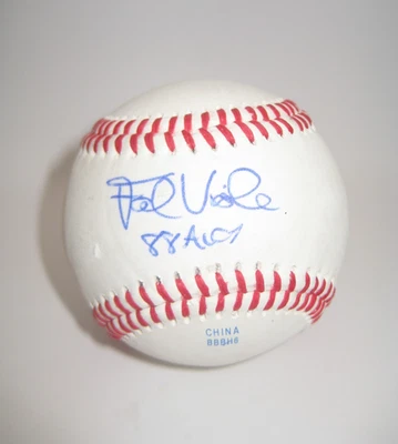 CY JOVEN GANADOR FRANK VIOLA BÉISBOL FIRMADO AUTOGRAFIADO INSCRITO 88 CERTIFICADO DE AUTENTICIDAD ALCY  Foto 1 de 4