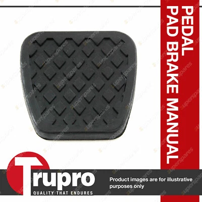 Trupro Pedal Pad - Brake Manual for Ford Ranger PJ PK 2.5L 3.0L 4cyl 11/06-on - image 1 of 2