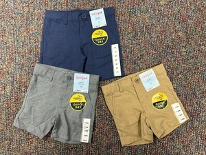 NWT BOYS SHORTS ADJUSTABLE WAIST *YOU PICK SIZE AND COLOR* RETAIL $11.99 - Picture 1 of 9