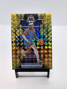 2022-23 Panini Mosaic Shai Gilgeous-Alexander Reactive Yellow Oklahoma City #4