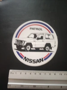 Ancien Autocollant - NISSAN - PATROL. - Imagen 1 de 2