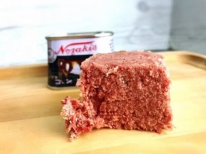 Japanese Corned Beef Salt Bully Preserved Mince Can Meat Instant Food Nozaki 80g - Picture 1 of 30