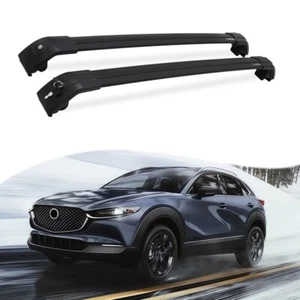 2 Stück Dachträger Gestell Querstangen für Mazda CX30 CX-30 2020-2025 Crossbar - Picture 1 of 7