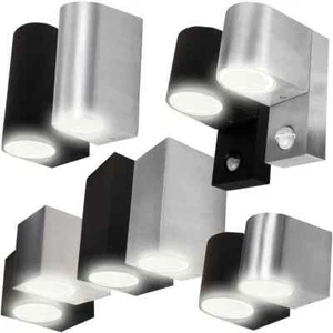 Außenwandlampe Wandleuchte Außenlampe Außen-Leuchte Bewegungsmelder GU10 230V - Bild 1 von 16