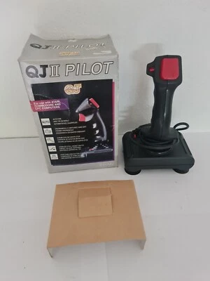 QJ II / 2 PILOT Joystick SV122 - ATARI/AMIGA/C64 /CPC Mit Originalverpackung  - Bild 1 von 4