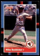 1988 Donruss Mike Boddicker Baseball Cards #89