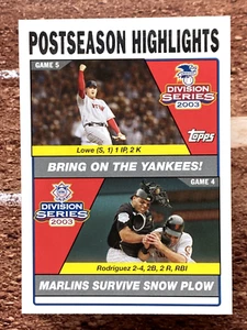 2004 Topps Derek Lowe Ivan Rodriguez #353 - Picture 1 of 2