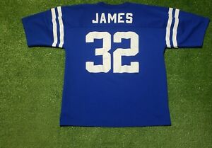 Vintage NFL LOGO ATHLETIC Indianapolis Colts Edgerrin James 32 jersey Size Large