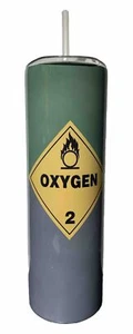 Sauerstoffisolierter Reisebecher Edelstahl Becher 24 Unzen Pharma Rep O2 Tank - Bild 1 von 8