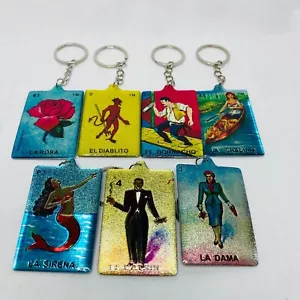 Portachiavi lotteria messicana portachiavi accessori da collezione portachiavi lotteria - Foto 1 di 15