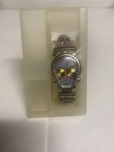 Star Wars Episode 1: C-3PO Skeletal Face Watch! Rare New In Case - Picture 1 of 5