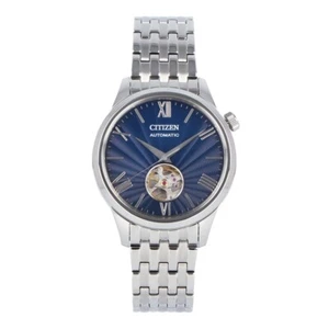 CITIZEN NH9130-84L Open Hearts NH9130 Mechanical (Automatic) Analog Navy Silver - Picture 1 of 6