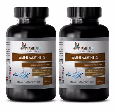 Píldora de agua herbal pérdida de peso saludable tracto urinario vejiga riñones (2 B) SE Foto 1 de 4