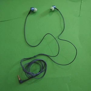 Sony MDR-EX110 Earphones Blue Used - Picture 1 of 7