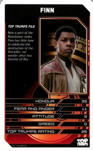 2017 STAR WARS: EPISODE VIII THE LAST JEDI Card FINN - Bild 1 von 3