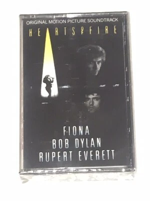 HEARTS OF FIRE SOUNDTRACK CASSETTE TAPE 1987 PROMO SEALED NEW PROMOTIONAL DYLAN - Image 1 of 3