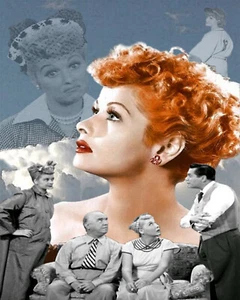 Lithograph print of Lucille Ball - Picture 1 of 1