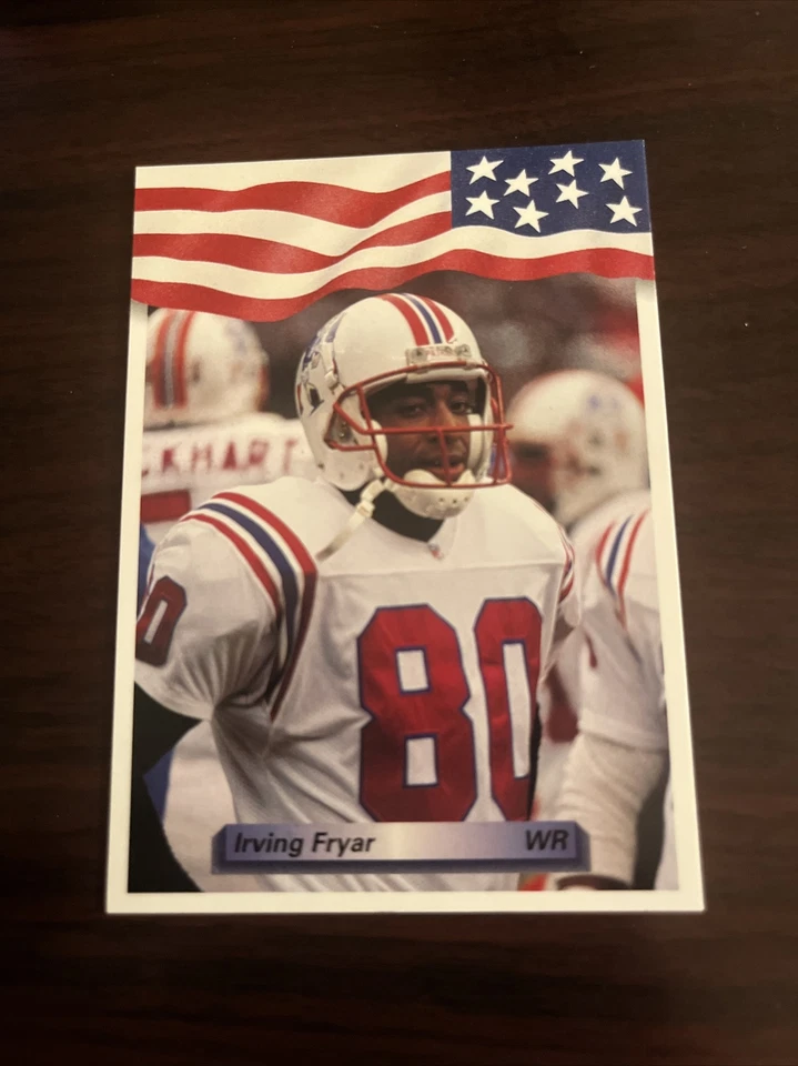 1992 All World Football Irving Fryar #175 New England Patriots  - Image 1 of 1